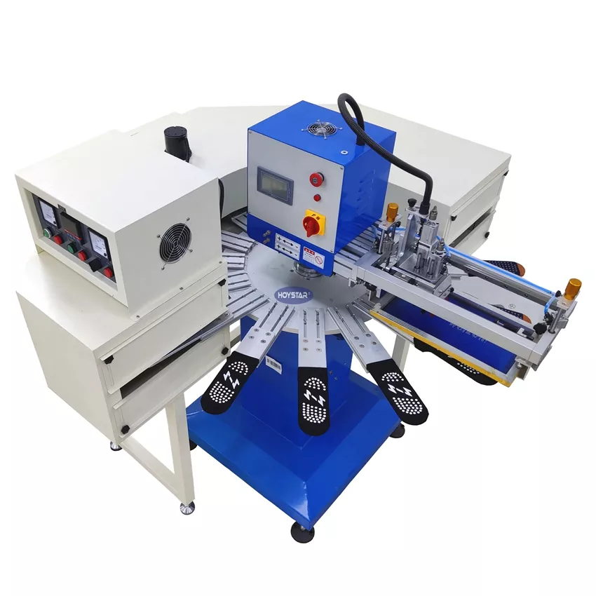 Socks ຂະໜາດໃຫຍ່ Silk Screen Printing Machine