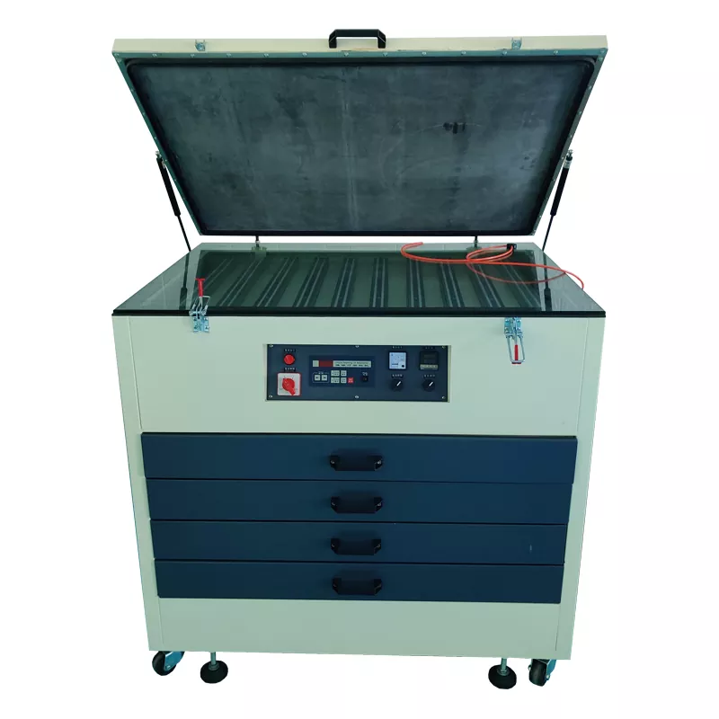 Uv Vacuum Exposure Machine ກັບການອົບແຫ້ງສໍາລັບການພິມຫນ້າຈໍ